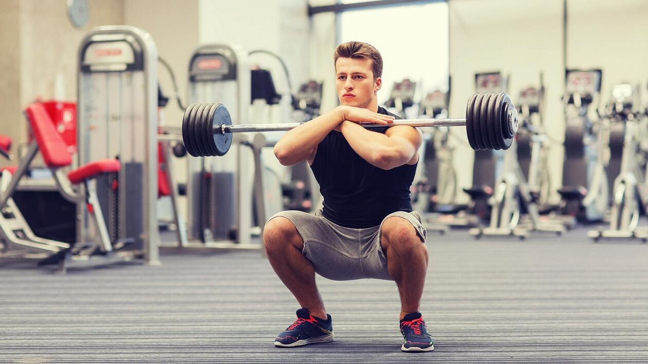 squats for at øge styrken efter